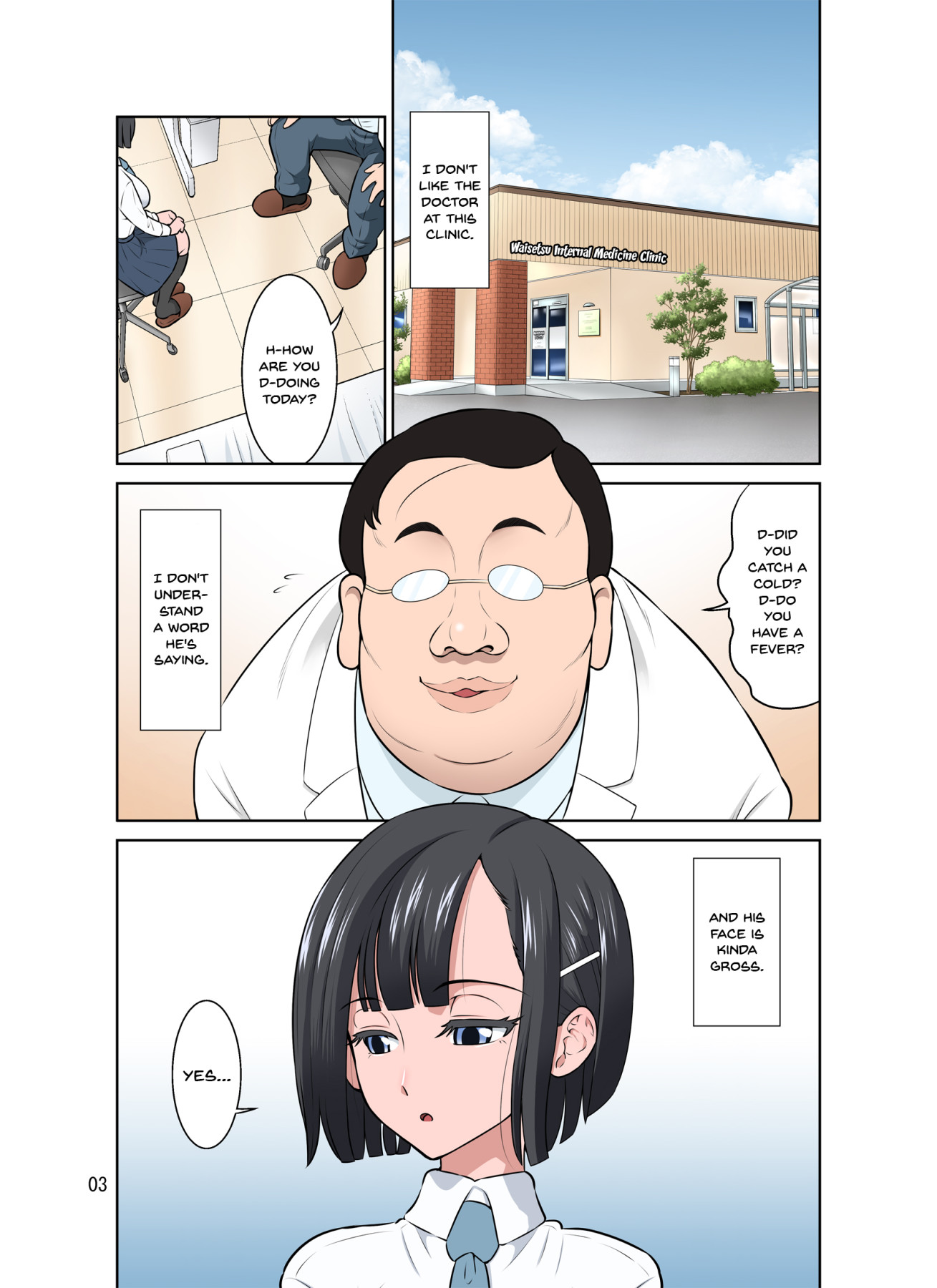 Hentai Manga Comic-Obscene Clinic - Fair Skin Version-Read-2